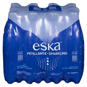 Eau de source gazéifiée pétillante 12x500ml