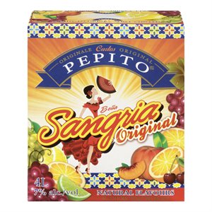 Boisson malt bella sangria original 7% 4lt