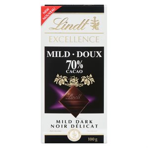 Chocolat 70% Cacao Doux 100gr