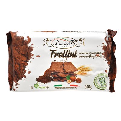 Frollini au cacao & noisette végan 300gr