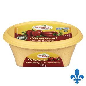 Hummus poivrons rouges rôtis 454gr