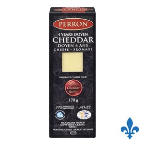 Fromage cheddar 4 ans 170gr