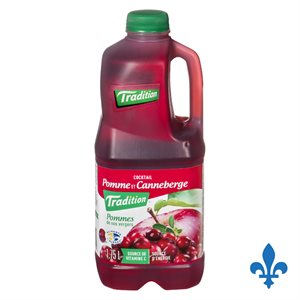 Cocktail pomme & canneberge 1.75lt
