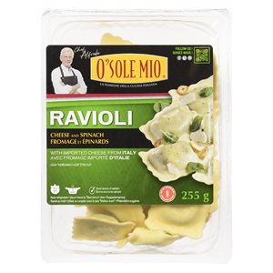 Ravioli fromage et épinards 255gr