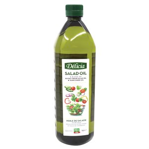 huile salade 20% olive 80% tournesol 1lt