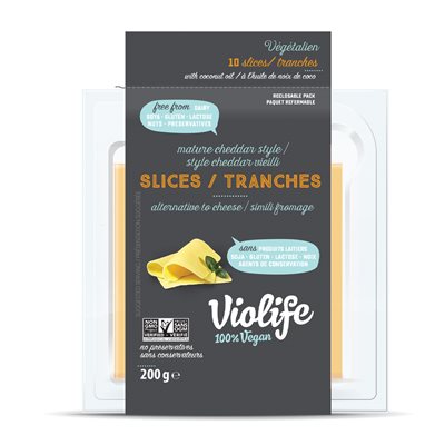 Style cheddar vieilli tranché 200gr