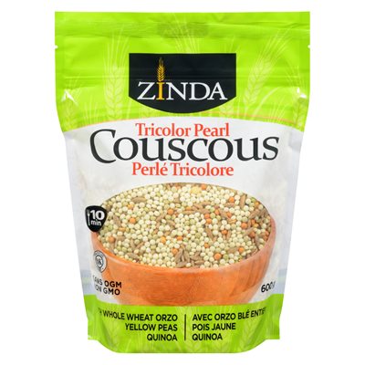 Couscous perlé tricolore 600gr