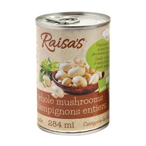 Champignons entiers 284ml