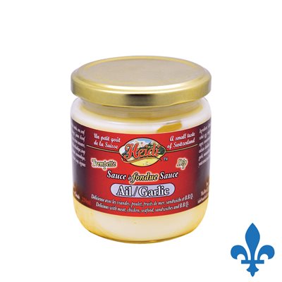 Sauce à fondue ail 250ml