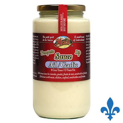 Sauce à fondue ail 750ml