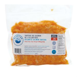 Cube saumon Atlantique pour tartare 454gr