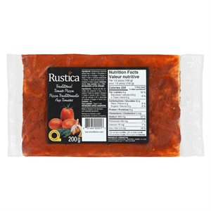 Pizza traditionnelle aux tomates 200gr