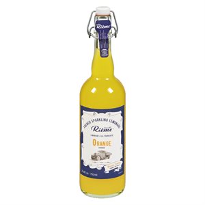 Limonade pétillant orange 750ml