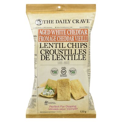 Croustille lentille cheddar bl. 120gr
