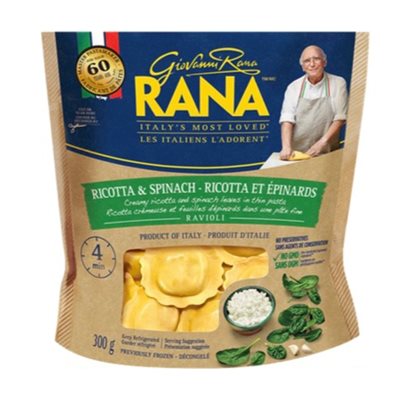 Ravioli épinard & ricotta 300gr