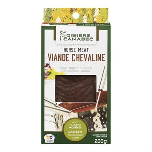 Fondue chinoise de cheval 200gr