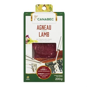 Fondue chinoise d'agneau 200gr