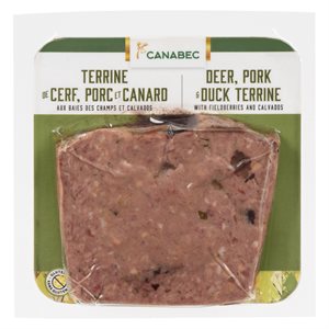 Terrine cerf baie champs 90gr