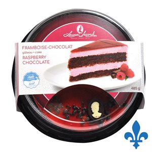 Gâteau framboise choco 6" 485gr