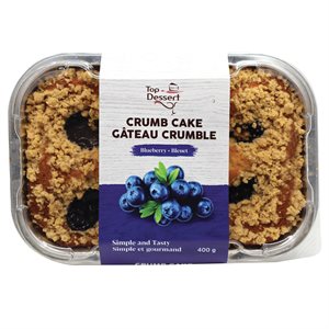 Gâteau crumble aux Bleuets 400gr