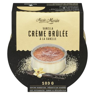 Crème brûlée à la vanille 103gr