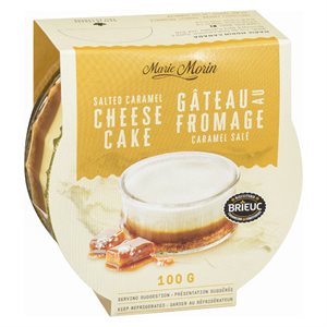 Gâteau fromage & caramel salé 100gr
