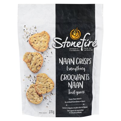 Croquants Naan Tout Garni 170gr