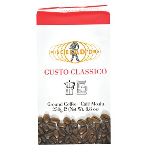 Café gusto classico moulu 250gr
